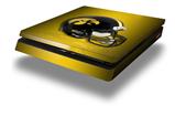 Vinyl Decal Skin Wrap compatible with Sony PlayStation 4 Slim Console Iowa Hawkeyes Helmet (PS4 NOT INCLUDED)