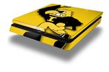 Vinyl Decal Skin Wrap compatible with Sony PlayStation 4 Slim Console Iowa Hawkeyes Herky on Gold (PS4 NOT INCLUDED)