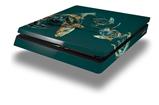 Vinyl Decal Skin Wrap compatible with Sony PlayStation 4 Slim Console Blown Glass (PS4 NOT INCLUDED)