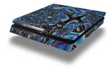 Vinyl Decal Skin Wrap compatible with Sony PlayStation 4 Slim Console Broken Plastic (PS4 NOT INCLUDED)