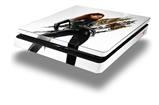 Vinyl Decal Skin Wrap compatible with Sony PlayStation 4 Slim Console Cats Eye (PS4 NOT INCLUDED)