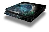 Vinyl Decal Skin Wrap compatible with Sony PlayStation 4 Slim Console Aquatic 2 (PS4 NOT INCLUDED)