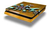Vinyl Decal Skin Wrap compatible with Sony PlayStation 4 Slim Console Mirage (PS4 NOT INCLUDED)