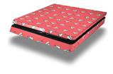Vinyl Decal Skin Wrap compatible with Sony PlayStation 4 Slim Console Paper Planes Coral (PS4 NOT INCLUDED)