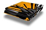 Vinyl Decal Skin Wrap compatible with Sony PlayStation 4 Slim Console Baja 0040 Orange (PS4 NOT INCLUDED)