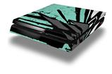 Vinyl Decal Skin Wrap compatible with Sony PlayStation 4 Slim Console Baja 0040 Seafoam Green (PS4 NOT INCLUDED)
