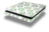 Vinyl Decal Skin Wrap compatible with Sony PlayStation 4 Slim Console Green Lips (PS4 NOT INCLUDED)