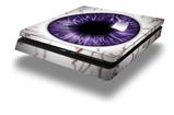 Vinyl Decal Skin Wrap compatible with Sony PlayStation 4 Slim Console Eyeball Purple (PS4 NOT INCLUDED)