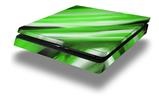 Vinyl Decal Skin Wrap compatible with Sony PlayStation 4 Slim Console Paint Blend Green (PS4 NOT INCLUDED)