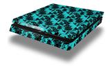Vinyl Decal Skin Wrap compatible with Sony PlayStation 4 Slim Console Peppered Flower (PS4 NOT INCLUDED)