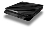 Vinyl Decal Skin Wrap compatible with Sony PlayStation 4 Slim Console Jagged Camo Black (PS4 NOT INCLUDED)