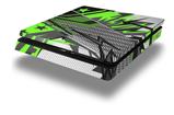 Vinyl Decal Skin Wrap compatible with Sony PlayStation 4 Slim Console Baja 0032 Neon Green (PS4 NOT INCLUDED)