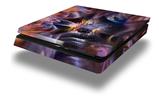 Vinyl Decal Skin Wrap compatible with Sony PlayStation 4 Slim Console Hyper Warp (PS4 NOT INCLUDED)
