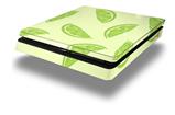 Vinyl Decal Skin Wrap compatible with Sony PlayStation 4 Slim Console Limes Yellow (PS4 NOT INCLUDED)