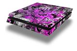 Vinyl Decal Skin Wrap compatible with Sony PlayStation 4 Slim Console Butterfly Graffiti (PS4 NOT INCLUDED)