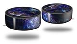 Skin Wrap Decal Set 2 Pack for Amazon Echo Dot 2 - Black Hole (2nd Generation ONLY - Echo NOT INCLUDED)