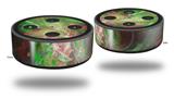 Skin Wrap Decal Set 2 Pack for Amazon Echo Dot 2 - Here (2nd Generation ONLY - Echo NOT INCLUDED)