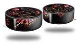 Skin Wrap Decal Set 2 Pack for Amazon Echo Dot 2 - Jazz (2nd Generation ONLY - Echo NOT INCLUDED)