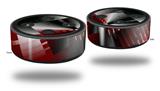 Skin Wrap Decal Set 2 Pack for Amazon Echo Dot 2 - Positive Three (2nd Generation ONLY - Echo NOT INCLUDED)