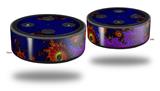 Skin Wrap Decal Set 2 Pack for Amazon Echo Dot 2 - Classic (2nd Generation ONLY - Echo NOT INCLUDED)