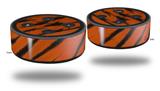 Skin Wrap Decal Set 2 Pack for Amazon Echo Dot 2 - Tie Dye Bengal Belly Stripes (2nd Generation ONLY - Echo NOT INCLUDED)