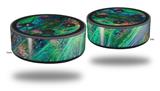 Skin Wrap Decal Set 2 Pack for Amazon Echo Dot 2 - Kelp Forest (2nd Generation ONLY - Echo NOT INCLUDED)