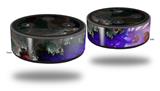 Skin Wrap Decal Set 2 Pack for Amazon Echo Dot 2 - Foamy (2nd Generation ONLY - Echo NOT INCLUDED)