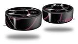 Skin Wrap Decal Set 2 Pack for Amazon Echo Dot 2 - From Space (2nd Generation ONLY - Echo NOT INCLUDED)