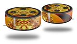 Skin Wrap Decal Set 2 Pack for Amazon Echo Dot 2 - Into The Light (2nd Generation ONLY - Echo NOT INCLUDED)