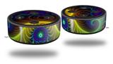 Skin Wrap Decal Set 2 Pack for Amazon Echo Dot 2 - Indhra-1 (2nd Generation ONLY - Echo NOT INCLUDED)