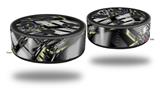 Skin Wrap Decal Set 2 Pack for Amazon Echo Dot 2 - Like Clockwork (2nd Generation ONLY - Echo NOT INCLUDED)