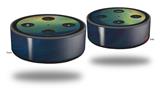 Skin Wrap Decal Set 2 Pack for Amazon Echo Dot 2 - Orchid (2nd Generation ONLY - Echo NOT INCLUDED)