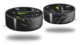 Skin Wrap Decal Set 2 Pack for Amazon Echo Dot 2 - Baja 0023 Lime Green (2nd Generation ONLY - Echo NOT INCLUDED)