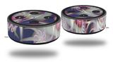 Skin Wrap Decal Set 2 Pack for Amazon Echo Dot 2 - Rosettas (2nd Generation ONLY - Echo NOT INCLUDED)