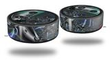 Skin Wrap Decal Set 2 Pack for Amazon Echo Dot 2 - Sea Anemone2 (2nd Generation ONLY - Echo NOT INCLUDED)