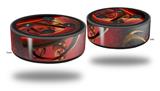 Skin Wrap Decal Set 2 Pack for Amazon Echo Dot 2 - Sufficiently Advanced Technology (2nd Generation ONLY - Echo NOT INCLUDED)