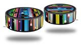 Skin Wrap Decal Set 2 Pack for Amazon Echo Dot 2 - Color Drops (2nd Generation ONLY - Echo NOT INCLUDED)
