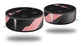 Skin Wrap Decal Set 2 Pack for Amazon Echo Dot 2 - Jagged Camo Pink (2nd Generation ONLY - Echo NOT INCLUDED)