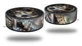 Skin Wrap Decal Set 2 Pack for Amazon Echo Dot 2 - Wing 2 (2nd Generation ONLY - Echo NOT INCLUDED)