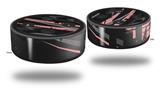 Skin Wrap Decal Set 2 Pack for Amazon Echo Dot 2 - Baja 0014 Pink (2nd Generation ONLY - Echo NOT INCLUDED)