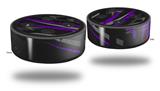 Skin Wrap Decal Set 2 Pack for Amazon Echo Dot 2 - Baja 0014 Purple (2nd Generation ONLY - Echo NOT INCLUDED)