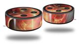 Skin Wrap Decal Set 2 Pack for Amazon Echo Dot 2 - Ignition (2nd Generation ONLY - Echo NOT INCLUDED)