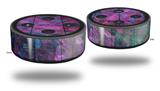 Skin Wrap Decal Set 2 Pack for Amazon Echo Dot 2 - Cubic (2nd Generation ONLY - Echo NOT INCLUDED)