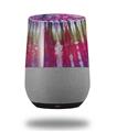 Decal Style Skin Wrap for Google Home Original - Tie Dye Red Stripes (GOOGLE HOME NOT INCLUDED)
