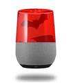 Decal Style Skin Wrap for Google Home Original - Deathrock Bats Red (GOOGLE HOME NOT INCLUDED)