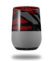 Decal Style Skin Wrap for Google Home Original - Baja 0040 Red Dark (GOOGLE HOME NOT INCLUDED)