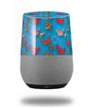 Decal Style Skin Wrap for Google Home Original - Crabs and Shells Blue Medium (GOOGLE HOME NOT INCLUDED)