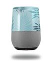 Decal Style Skin Wrap for Google Home Original - Palms 01 Blue On Blue (GOOGLE HOME NOT INCLUDED)