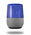 Decal Style Skin Wrap for Google Home Original - Binary Rain Blue (GOOGLE HOME NOT INCLUDED)