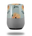 Decal Style Skin Wrap for Google Home Original - Poppy Orange Light Blue (GOOGLE HOME NOT INCLUDED)